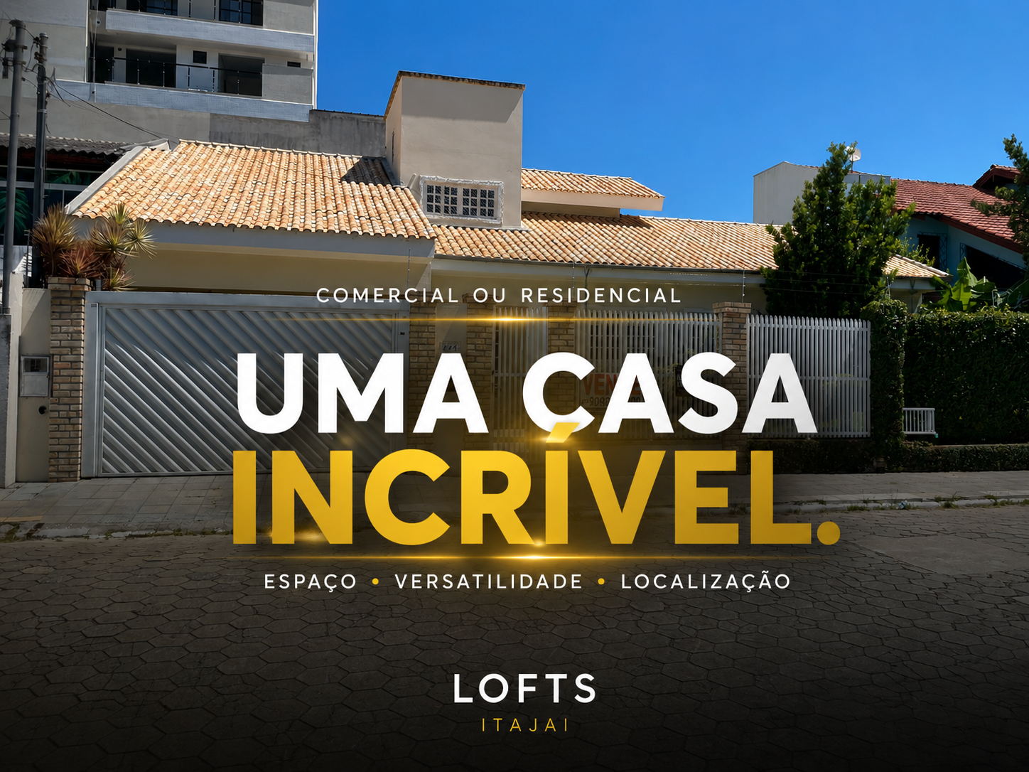 Casa Comercial ou Residencial na Ressacada em Itajaí
